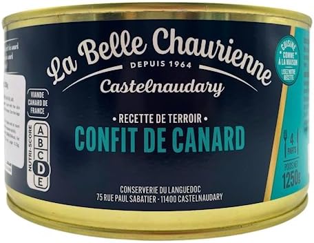 French duck confit La Belle Chaurienne-confit de canard - 1250 gr - 5 serves