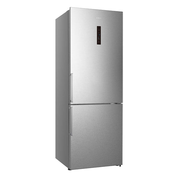 Teknix FFH1825WB 55cm Freestanding 50/50 Fridge Freezer - 256 Litre Capacity - Total No Frost - Non-plumbed Water Dispenser - Black, H182.5 x W55 x D56.2 (cm)