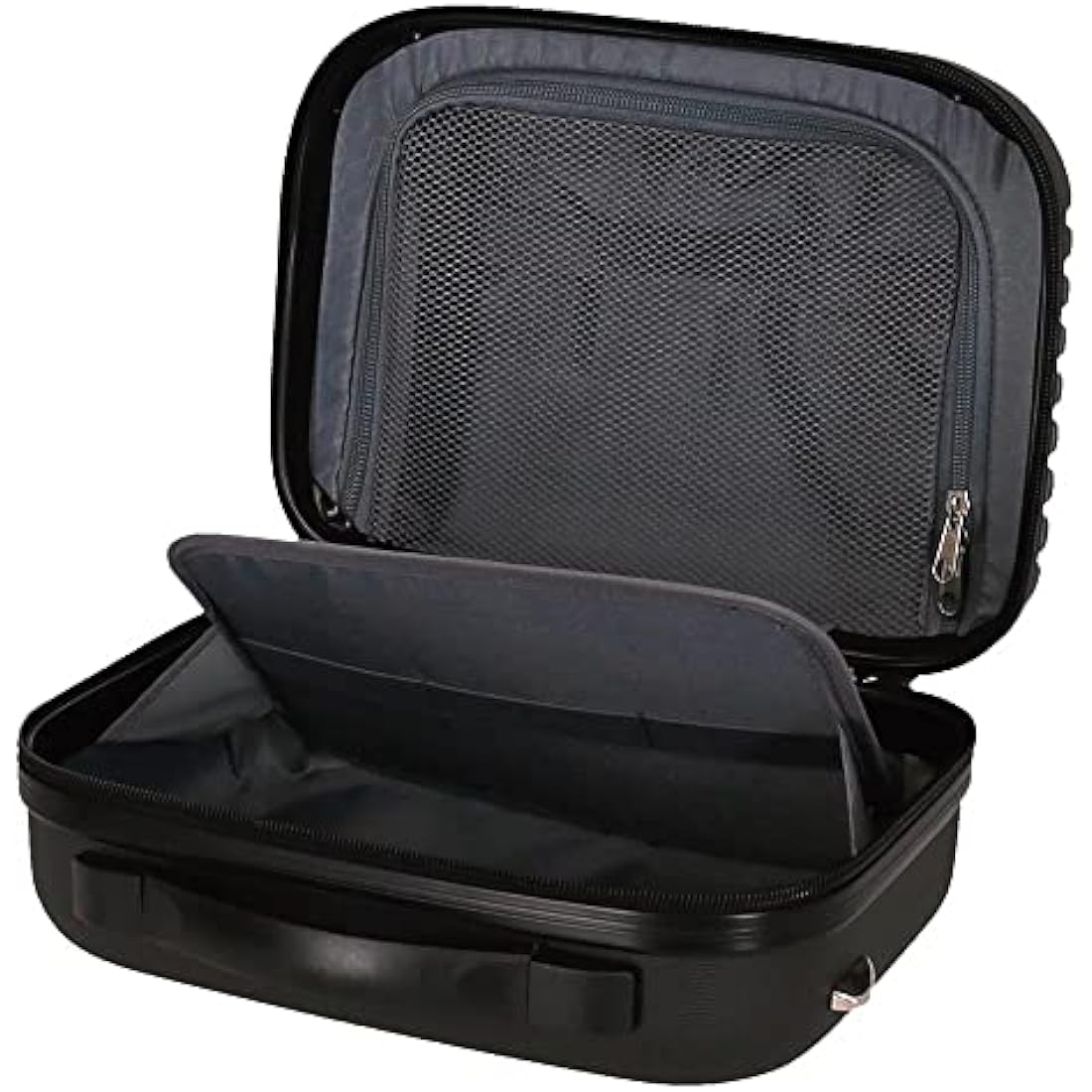 Roll Road India Adaptable Beauty Case Black 29x21x15 cms ABS