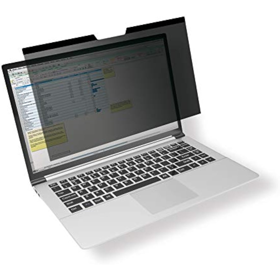 Durable Privacy Filter with Magnetic Attachment for MacBook Pro 15" Screens - Includes Travel Bag and Cleaning Cloth - Integrated Blue Light Filter