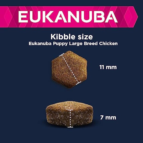 Eukanuba Complete Dry Dog Food for Puppy Large and Giant Breeds with Fresh Chicken 15 kg