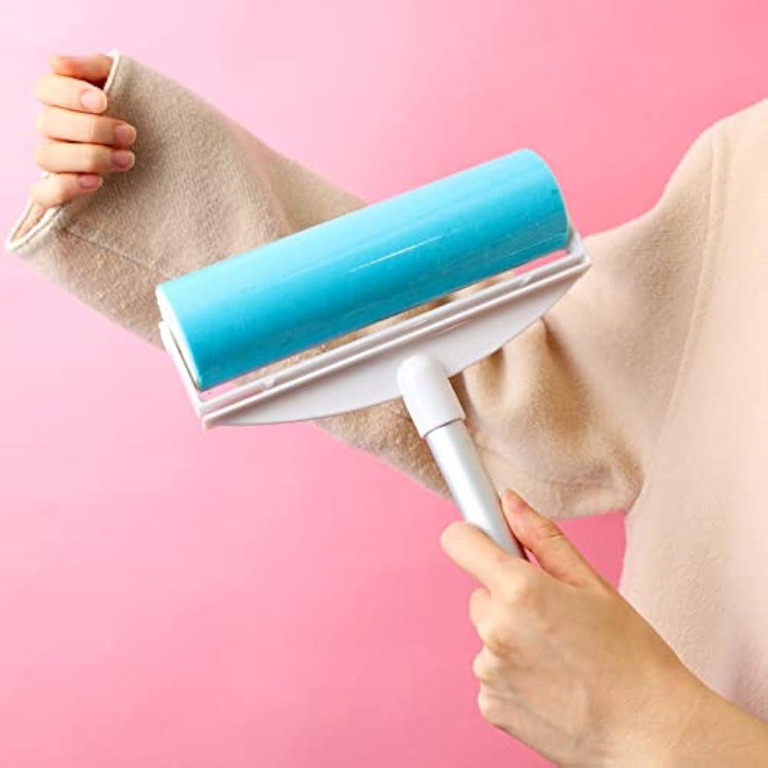 iLifeTech Large Lint Roller 20CM Wide Resuable Dog Cat Hair Remover Set