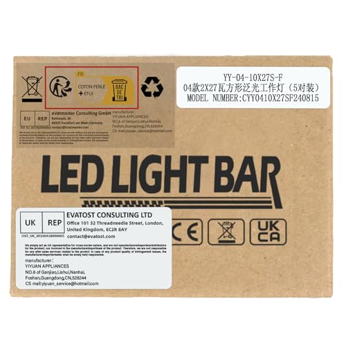 RIGIDON 2 Pcs Square Led Work Light, 4 inch 48W Spot Beam, 12V 24V Driving Lights Lamp for Car Off road Boat Truck 4x4 SUV ATV Tractors Excavator, 6000K White, Fog Lamp