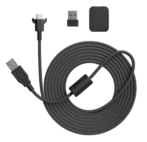 Glorious Gaming Model D Wireless Gaming Mouse - 69g Superlight, Lag Free 2.4Ghz Wireless, Up To 71 Hour Battery, RGB, BAMF Sensor, Ergonomic, 6 Buttons - White