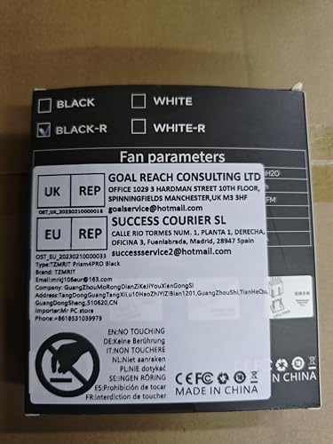 TZMRIT KF420 DGT ARGB CPU Cooler with temperature display, for Intel LGA 1700/1200/115X/1851/1366/2011, for AMD AM4/AM5 (BK)