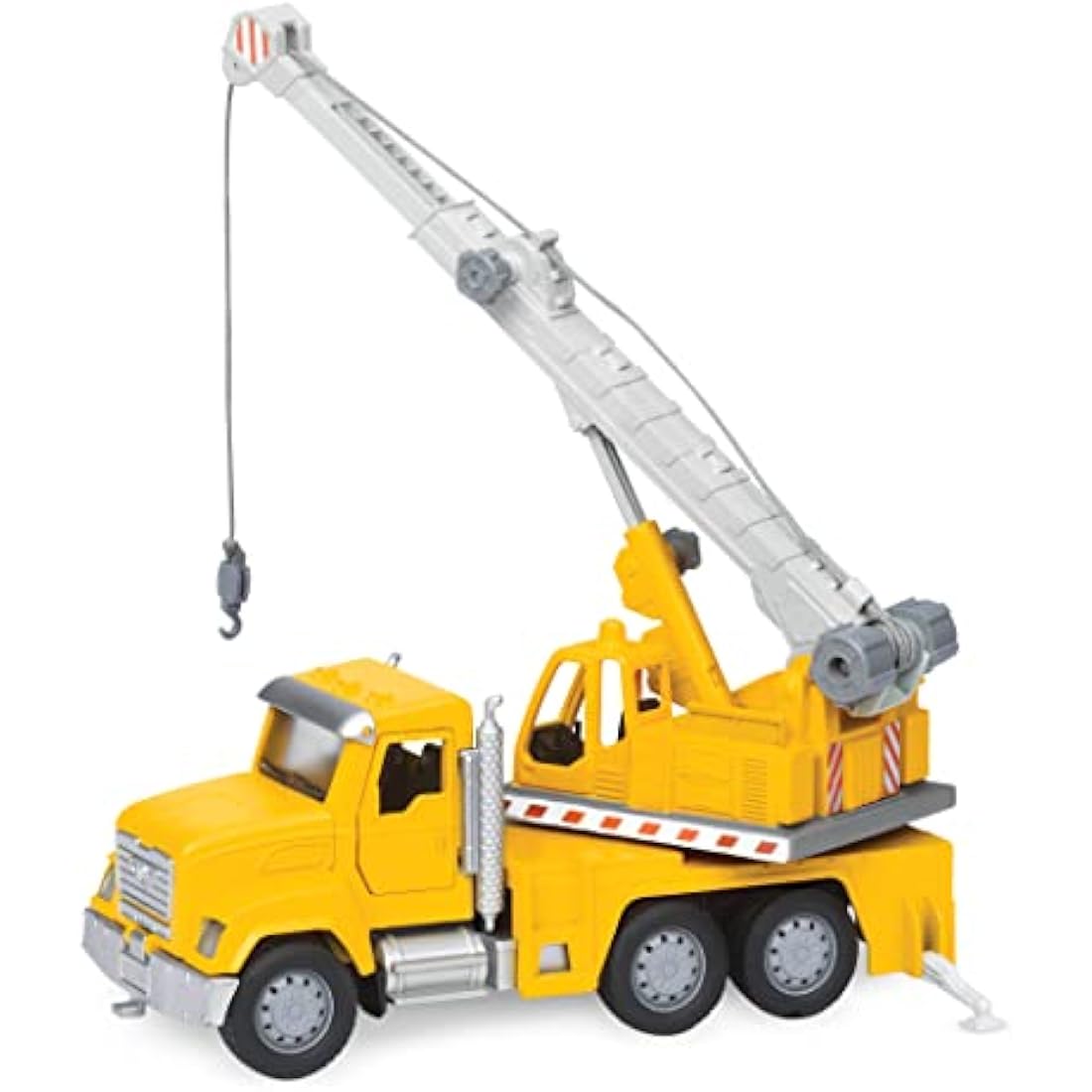 Driven by Battat Driven Micro Toy Crane and Rope — Includes Working LED Lights and Sounds – Cars and Trucks for Kids Age 3+, Nylon/A