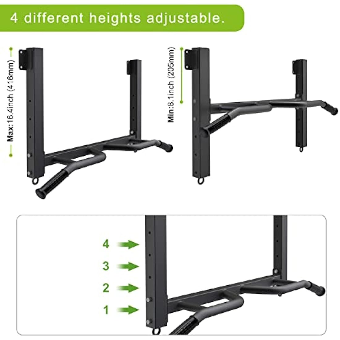 Kipika Ceiling Mount Pull Up Bar