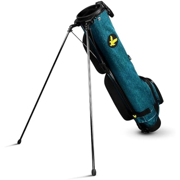 Lyle and Scott Gleneagle Golf Bag - Lightweight Golf Bags for Men with 3 Way Full Length Divider, Insulated Cool Pocket, Durable Handle, Retractable Stand, Padded Strap - Golf Stand Bag