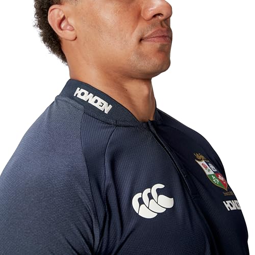 Canterbury Men's British & Irish Lions Polo Shirt | Breathable | Moisture Wicking | Official British & Irish Lions Licensed Product Polo Shirt