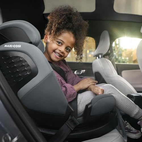 Maxi-Cosi Emerald S i-Size, 360 Swivel Car Seat, 0-12 Years 40-150cm, Multi-Age Baby Car Seat, Isofix 0-36 kg car seat, Rearfacing, 4 Recline Positions, G-Cell Side Impact Protection, Tonal Graphite