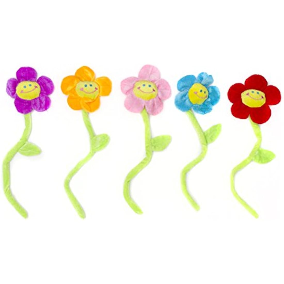 GOODS+GADGETS Singing Happy Birthday Flower in 5 Colours - Birthday Gift with Melody - Yellow-Orange