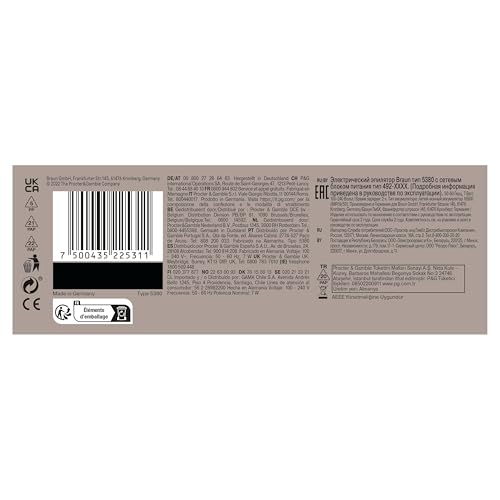 Braun Silk-épil 9 Flex SkinSpa, Epilator with 360° Flexible Head for Easy Hair Removal, Wet & Dry, Lasting Smooth Skin, All-in-One Kit, with Body Mini Shaver, SES9-481 3D, White/Gold