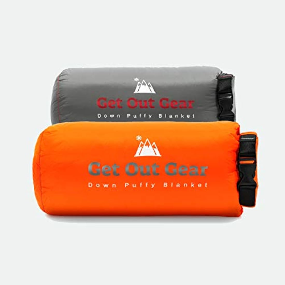 Get Out Gear Down Camping Blanket - Outdoor Lightweight Packable 650 Fill Power Down Blanket Compact Waterproof and Warm Backpacking Quilt for Camping Hiking Travel Hammock