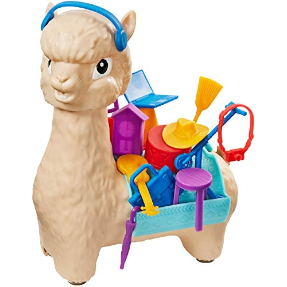 Hackin’ Packin’ Alpaca Kids Game with Spitting Alpaca, for 5 Year Olds and up