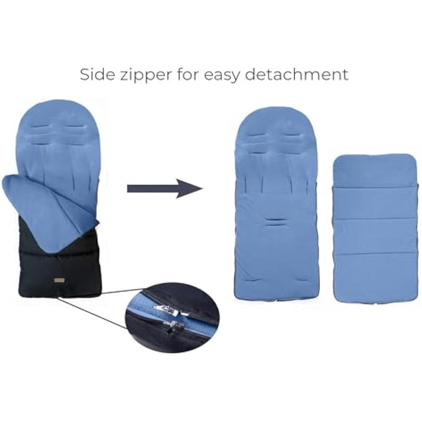 CrocnFrog Universal baby Bunting Footmuff - Cosy Toes Fit Toddler Foot Muff for stroller,Buggy,Pushchair & Pram Footmuffs comes with Warm and soft polar fleece Water & Wind Proof to protect infant