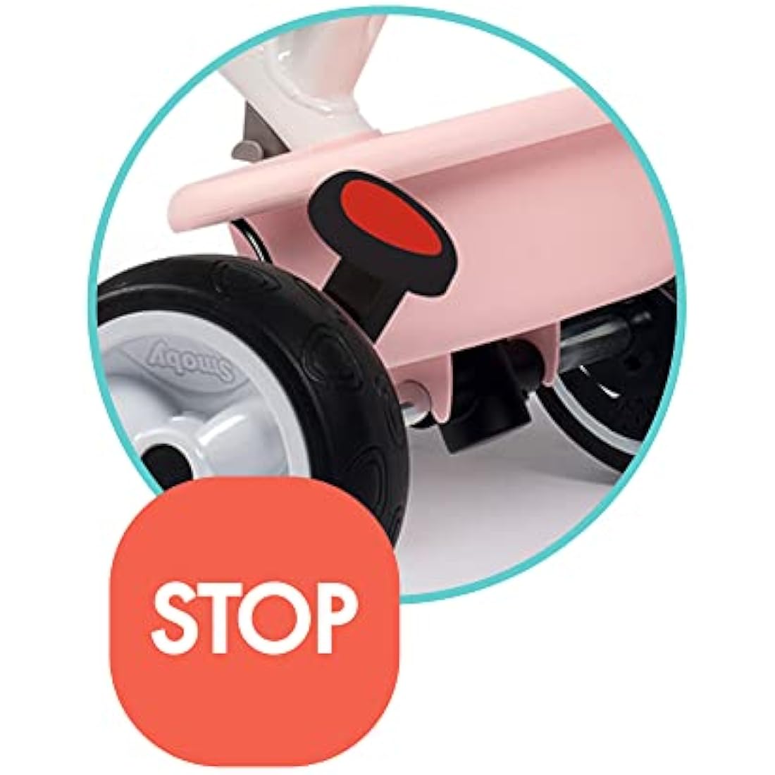 SMOBY Baby BaladePink Childrens Tricycle