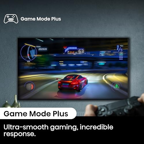 Hisense 55 Inch 4K QLED Smart TV 55E77NQTUK - Quantum Dot Colour, 4K AI Processor, Dolby Vision Atmos, Smooth Motion, Sports Mode, Vidaa OS with Freely, Youtube, Netflix and Disney+ (2024 Model)