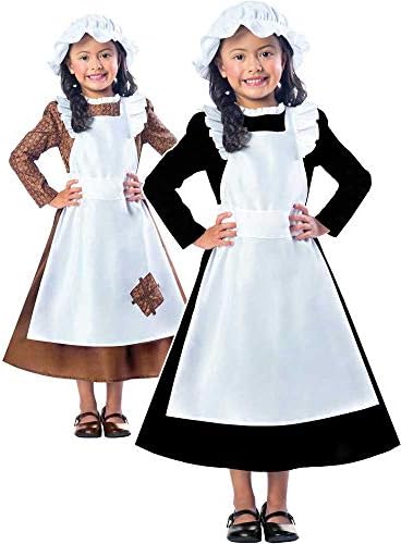 amscan Childs Girls Victorian Girl World Book Day Week Fancy Dress Costume