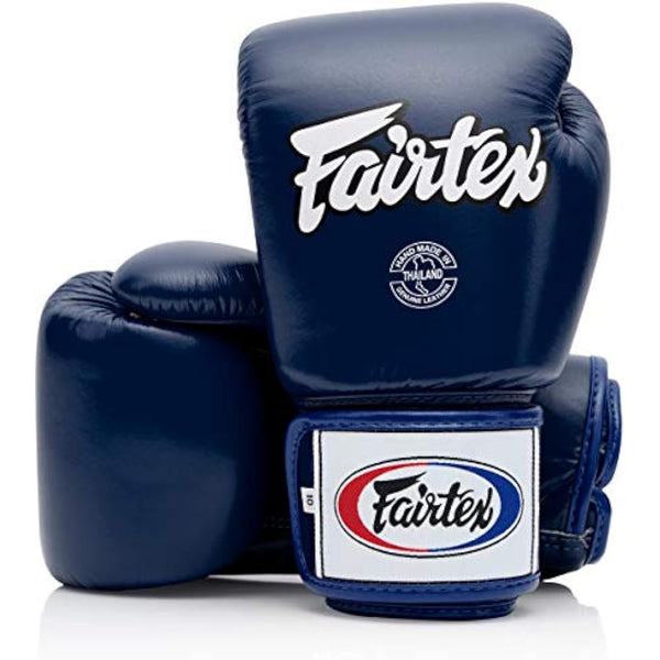 Fairtex BGV1 Leather Black Universal Boxing Gloves - NEW