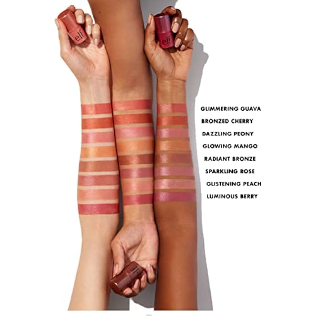 e.l.f. Monochromatic Multi Stick, Luxuriously Creamy & Blendable Colour, For Eyes, Lips & Cheeks, Sparkling Rose, 0.155 Oz (4.4g)