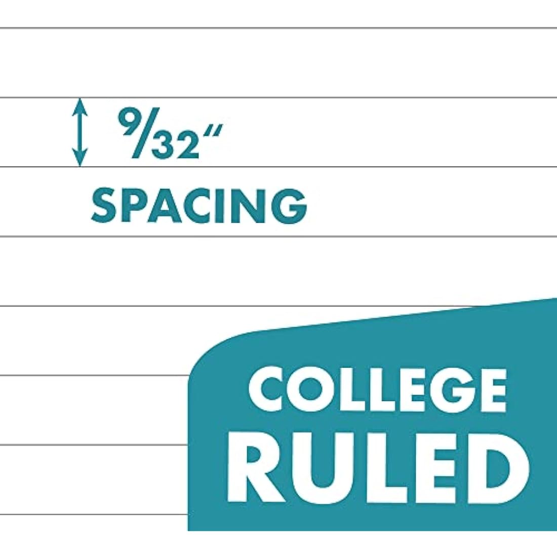 A5 Lined Refill Paper Compatible with Filofax A5 Organiser, 100 Sheets