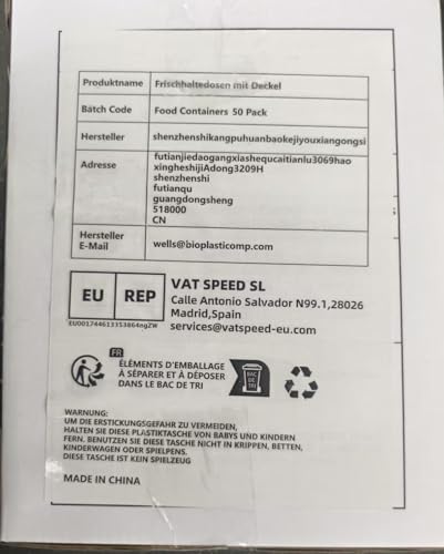 KUMD 50-Piece Airtight Food Storage Containers with Lids | Leakproof, BPA-Free, 25 Containers+ 25 Lids, Stackable & Microwave Safe Kitchen Organisers for Pantry, Meal Prep & Freezer Use, 40ml-2.5L