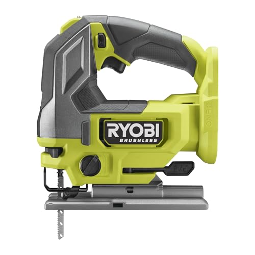 Ryobi R18JS-0 ONE+ Jigsaw with LED, 18 V (Body Only) - Green/Grey
