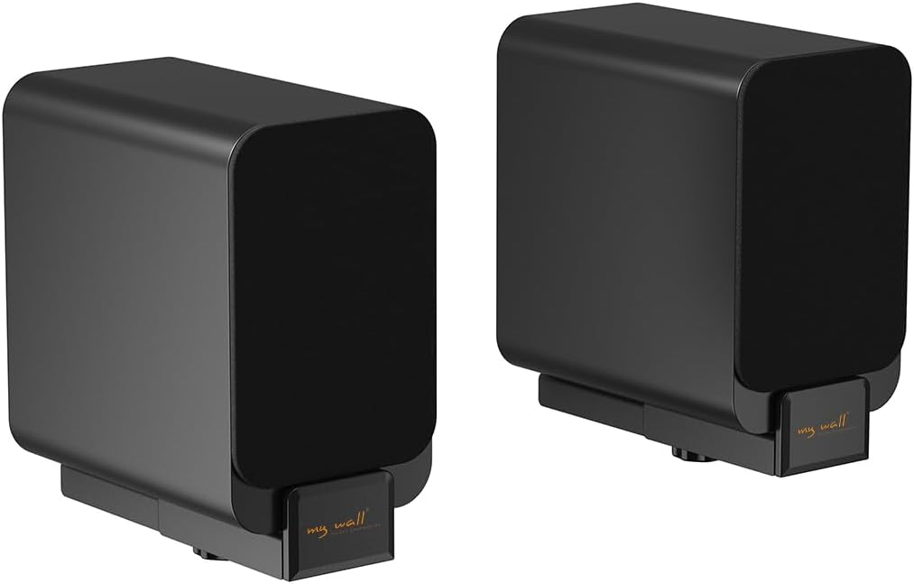 myWall Soundbar HZ30L, Universal Soundbar Mount with 8.9-15.5 cm Depth, Non-Slip Wall Speaker Boxes, max. 15 kg