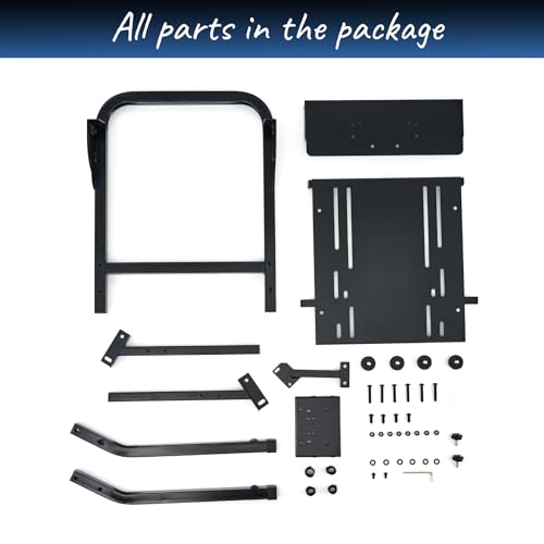 CO-Z Racing Wheel Stand Compatible with Logitech G27, G29, G920, Thrustmaster T300RS, T80, Adjustable Height for PS4, Xbox One, Series X|S, PC Gaming