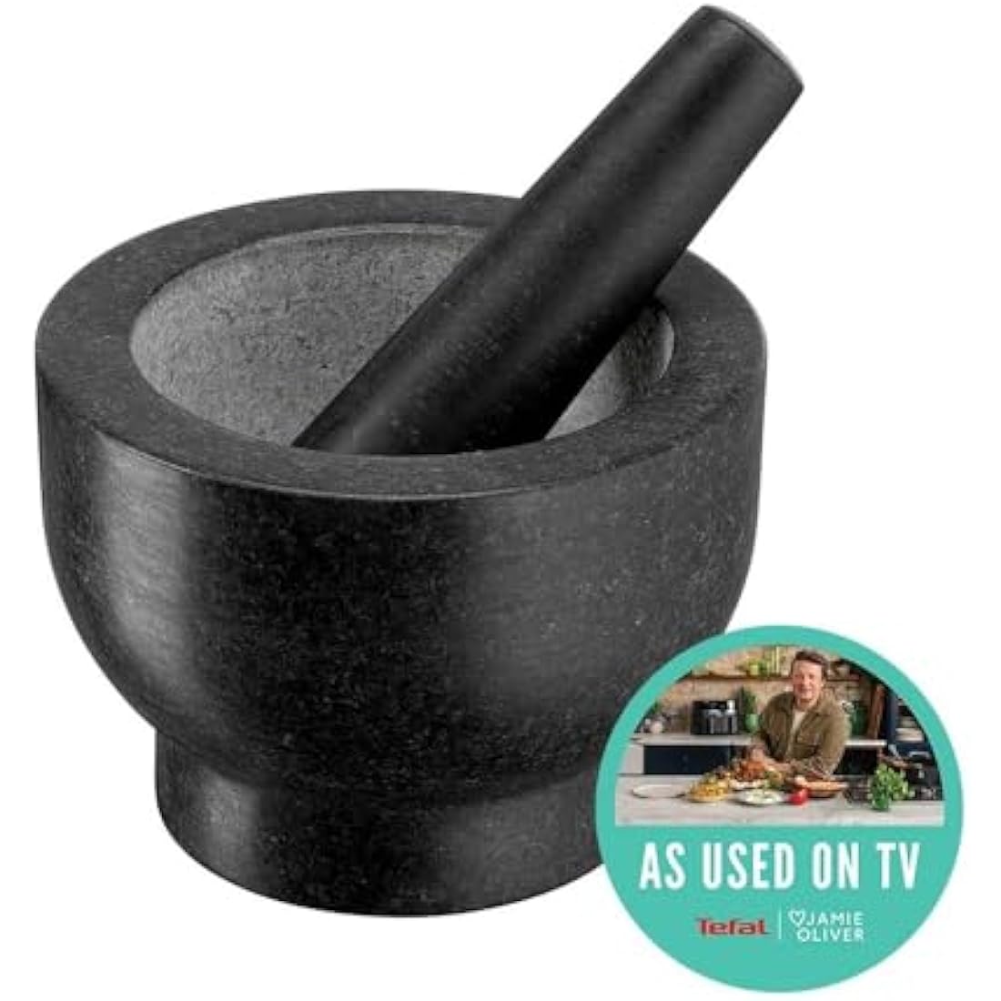 Jamie Oliver by Tefal Pestle and Mortar – Granite, 20cm, Grey – K1823155
