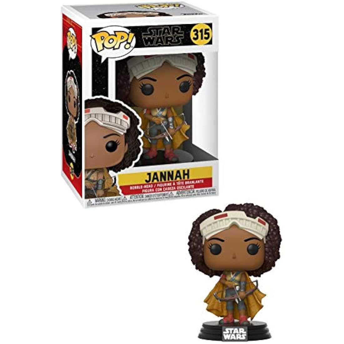Funko POP! Star Wars: Rise Of Skywalker - Boston - Jannah - Star Wars Episode 9 - Collectable Vinyl Figure - Gift Idea - Official Merchandise - Toys for Kids & Adults - Movies Fans