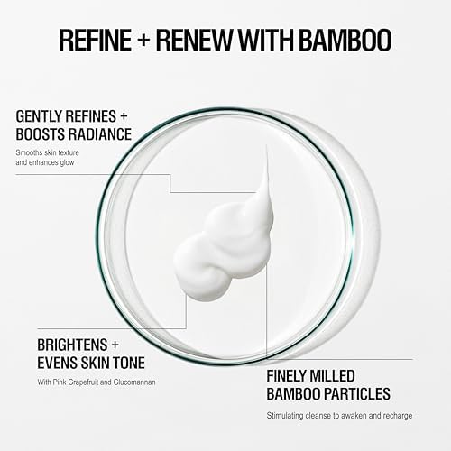 Grown Alchemist Gentle Exfoliator - Exfoliating Face Wash, Pink Grapefruit, Glucomannan Extract