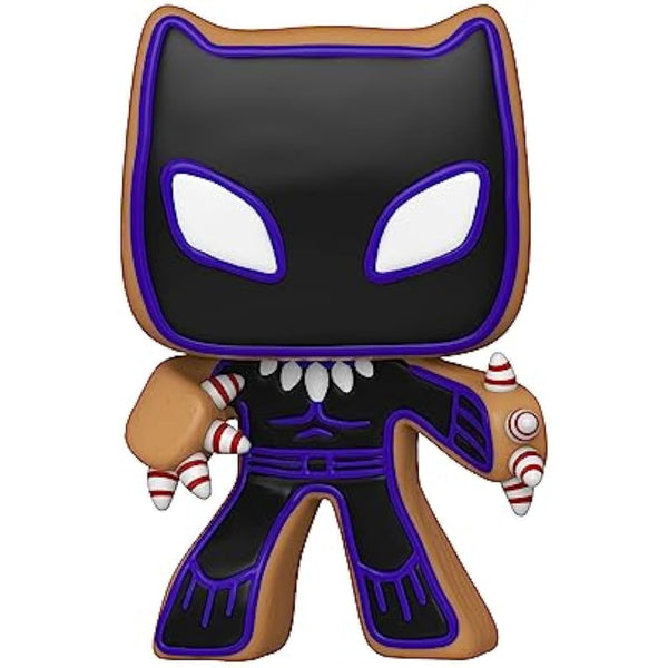 Funko POP! Marvel: Holiday - Black Panther - Marvel Comics - Collectable Vinyl Figure - Gift Idea - Official Merchandise - Toys for Kids & Adults - Comic Books Fans - Model Figure for Collectors