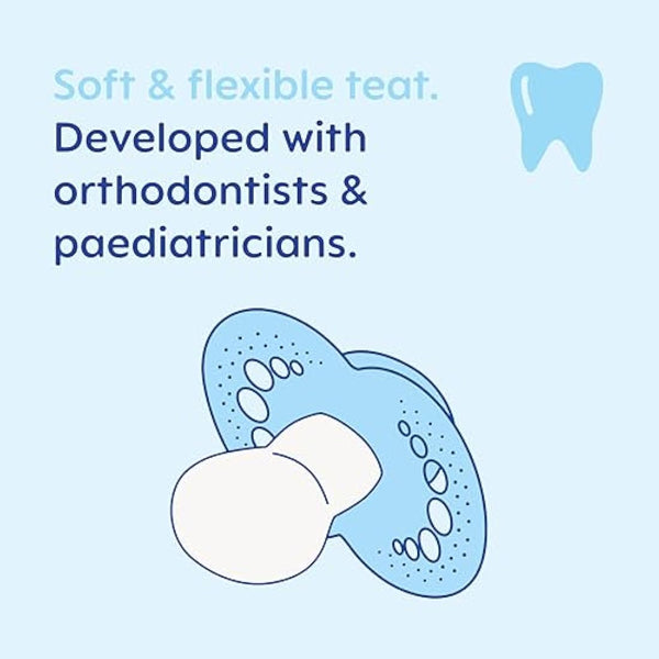 MAM Original Soothers | 6 Plus Months | 2 Pack | Comes in Dummy Steriliser Case | Orthodontic Design | Baby Accessories | Cream (Various Designs)