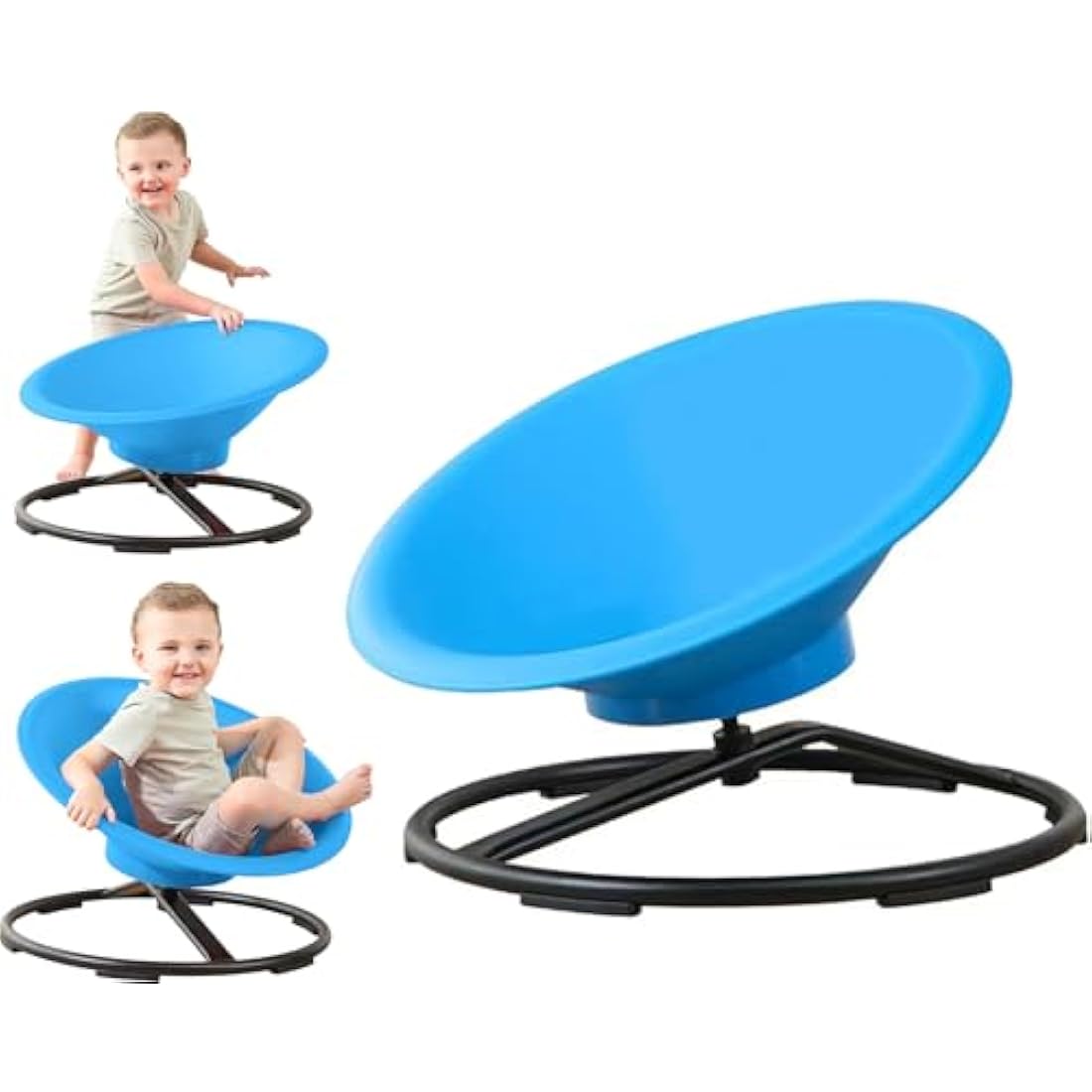 Large Sensory Spinning Chair for Autism,65cm Completely Wrapped 360° Swivel Chair for Kids,Autism Sensory Equipment Comfortable to Lie Down sit and Spin,Training Body Science Toy