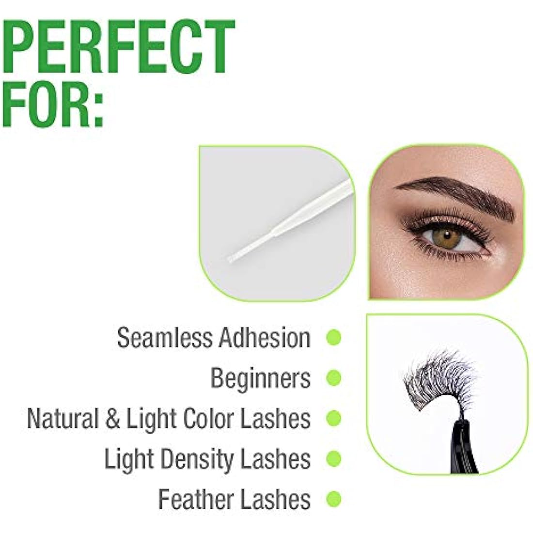 Duo Brush on Clear Lash Glue, Striplash Adhesive with Brush, Latex Free, Rapid Dry, Dries Clear, False Eyelash Glue, 5 g, (Pack of 1)