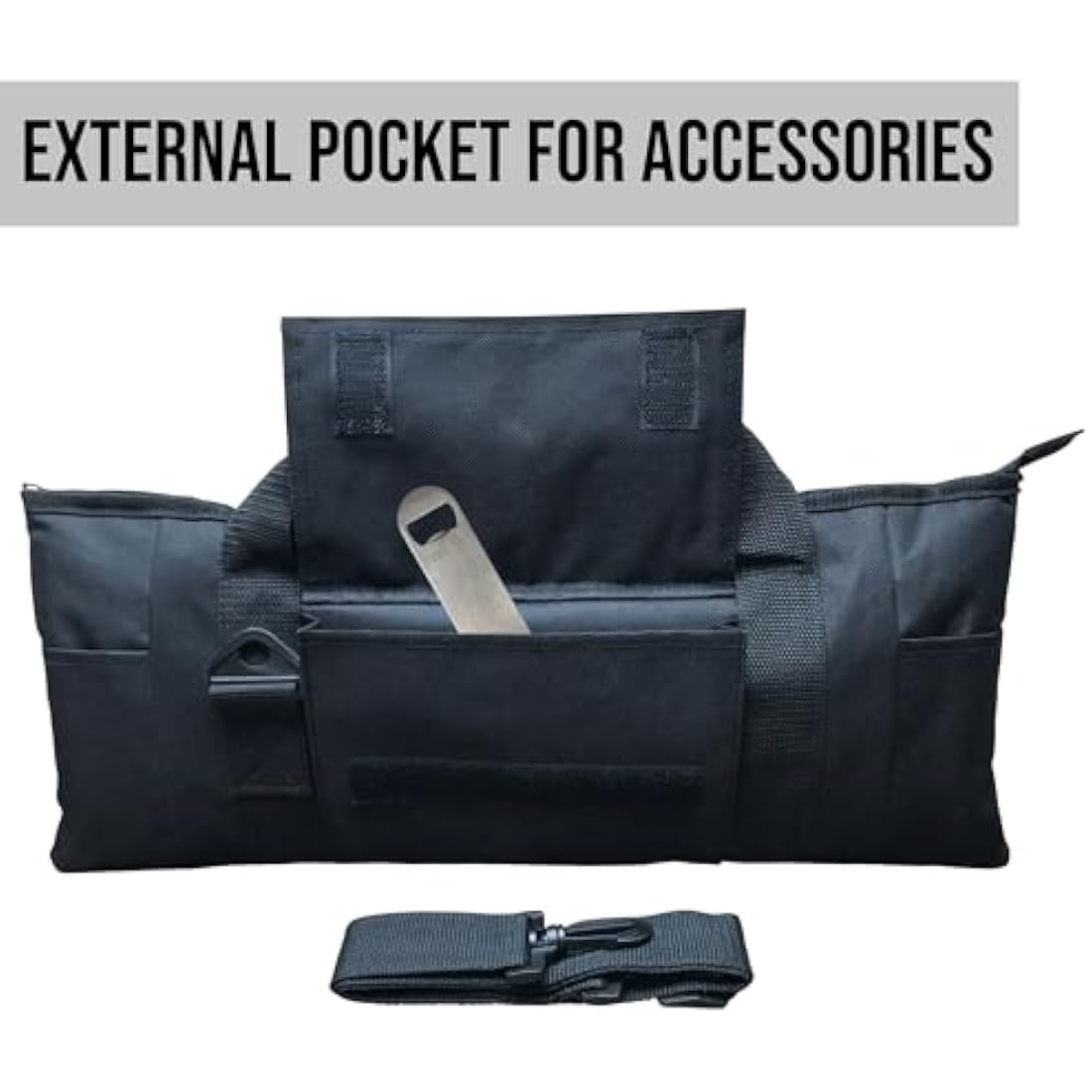 Golf Cooler Bag - Keeps Drinks Cold for Hours - Fits Discreetly in Any Golf Bag - Includes Ice Packs - Soft Cooler Holds 6 Beer Cans or 2 Wine Bottles - Golf Accessories for Men