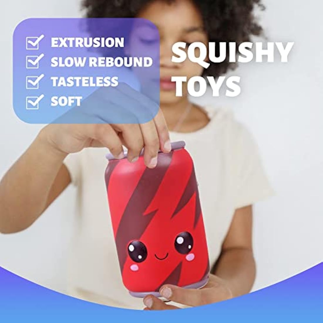 Anboor 4.7" Squishies Cola Slow Rising Super Soft Scented Kawaii Animal Squeeze Toys Stress Relief Collection