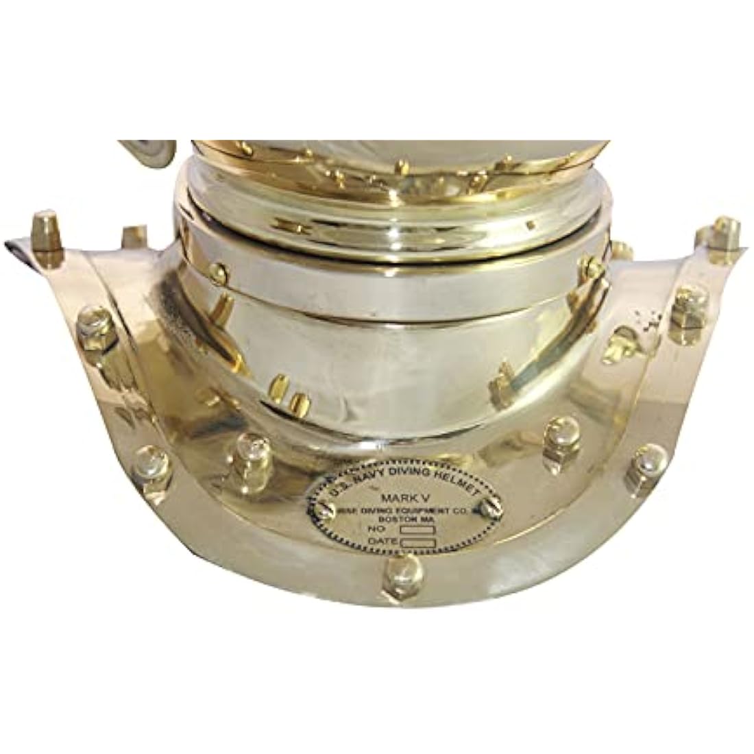 Antique Marine Mini Diving Helmet Replica Mark Us Navy Nautical Copper Finish