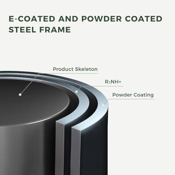 Grand patio Bistro Set 3 Pieces, Garden Furniture Set, Folding 2 Chairs and 1 Table, Weather-Resistant, Patio Table Chairs for Balcony,Yard, Garden (Black)