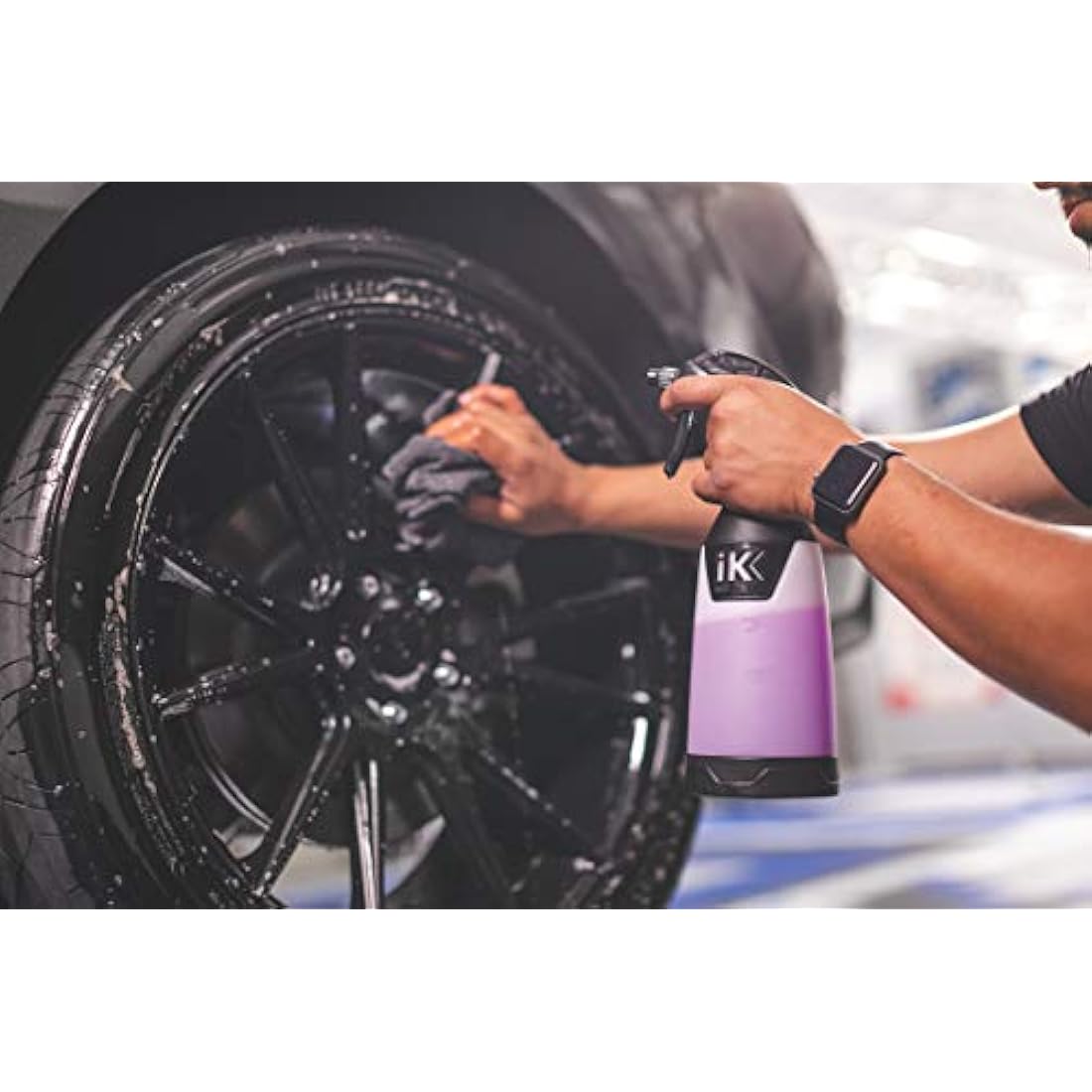 iK Goizper - Multi TR 1 Trigger Sprayer - Acid and Chemical Resistant, Commercial Grade, Adjustable Nozzle, Perfect for Automotive Detailing and Cleaning (Case of 12)