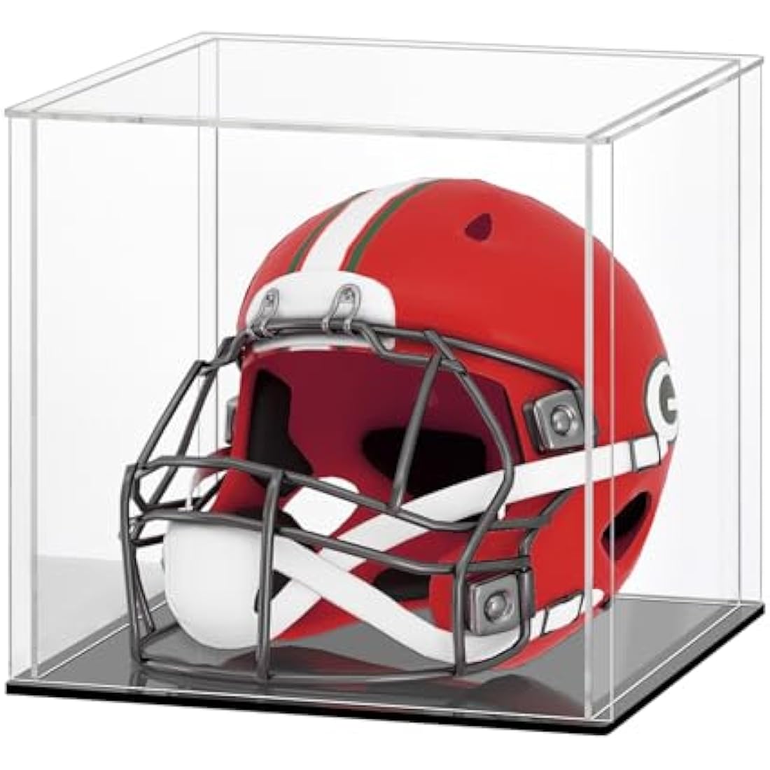 HUIJINTAO Clear Acrylic Display Case Countertop Box Cube Organizer Stand Dustproof Protection Showcase for Action Figures/Toys/Collectibles(12.6x12.6x12.8inch;33x33x33cm)