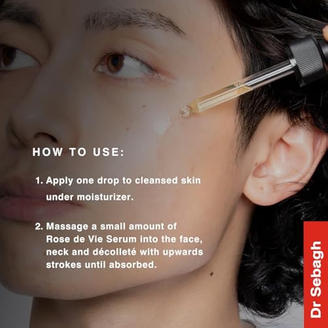 Dr Sebagh Rose de Vie Serum - 50 ml | Award-Winning Nourishing Anti-Aging Formula | Suitable for Dry, Mature, or Sensitive Skin | Designed to Soothe Redness & Irritation | Regenerating & Invigorating