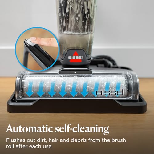 BISSELL CrossWave OmniForce, Wet and Dry Vacuum Cleaner, Powerful Floor Cleaner Machine, Multi-Surface, Cordless Vacuum Cleaner with Turbo Mode & Vacuum-Only Mode, Wet Vac up to 240m2, 69 dBA, 3912E
