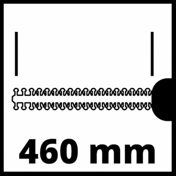 Einhell Electric Long Reach Hedge Trimmer - 900W, Lightweight (4.5Kg), 2M Pole (2.6M Reach), Safe and Easy to Use Tiltable Cutting Head - GC-HH 9046 Pole Hedge Cutter