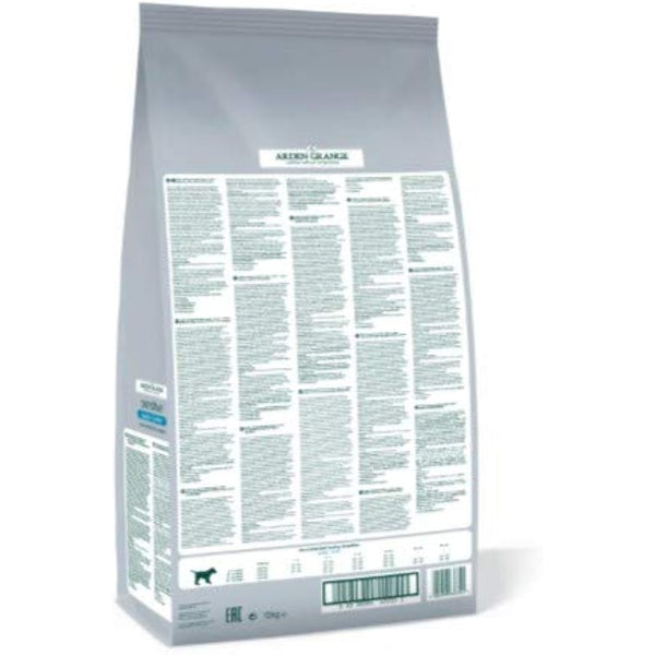 Arden Grange Sensitive Puppy/Junior Dry Dog Food Grain Free Ocean White Fish and Potato, 12 kg