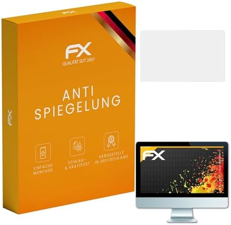 atFoliX Screen Protector compatible with Apple iMac 21,5 (Model 6G 2009-2011) Screen Protection Film, anti-reflective and shock-absorbing FX Protector Film
