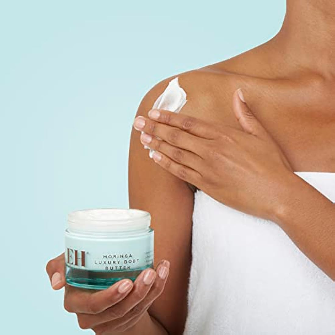 Emma Hardie 200ml Moringa Luxury Body Butter, Rich Nourishment for the Body that Helps To Reinforce The Skin's Protective Barrier, Rejuvenate and Deeply Hydrate, Vegan & Cruelty Free