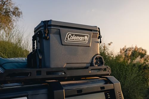 Coleman Convoy Heavy-Duty Insulated Hard Cooler with handles| large capacity| Keeps Ice for up to 5 Days| Full foam insulation| Large Durable Portable Cool Ice Box for Rugged Outdoor Use & Jobsites