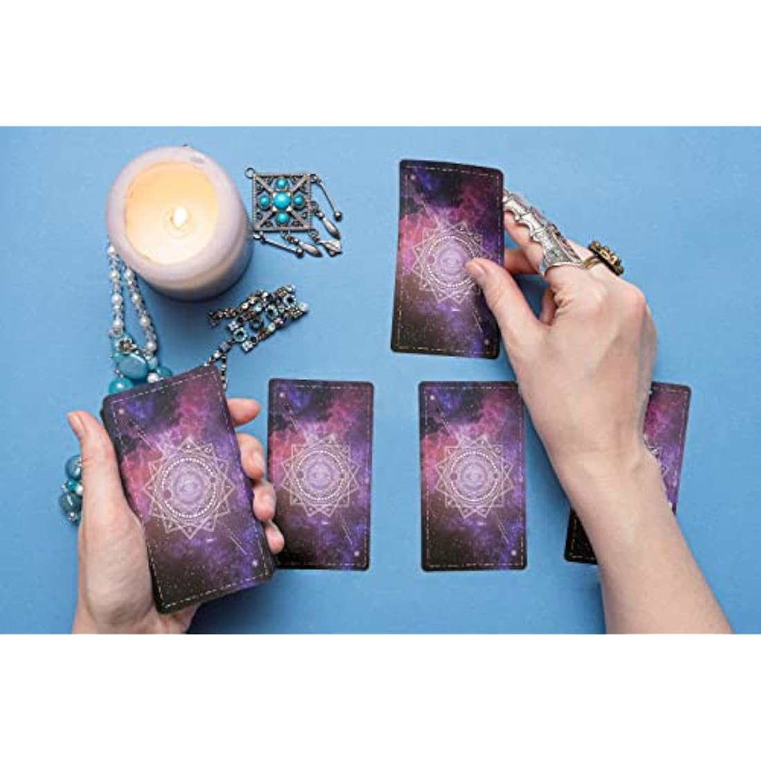 IXIGER Tarot Cards and Book for Beginners Set,Tarot Cards with 165Page Guide Book,Tarot Cards Deck,78 Pcs Classic Tarot Cards Deck for Beginners and Experts Readers with Black Velvet Pouch Bag